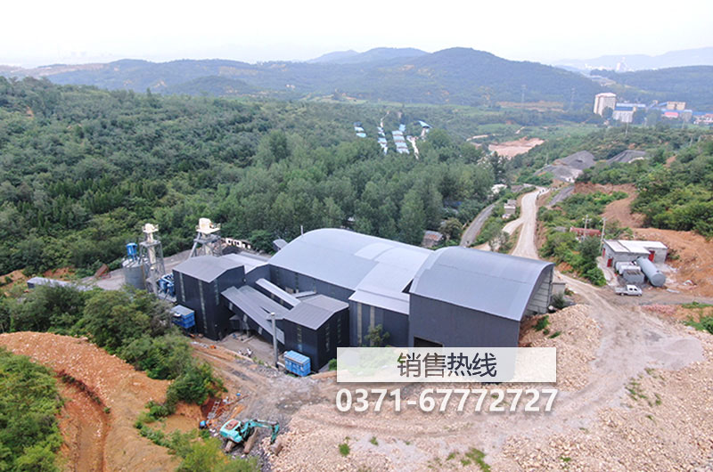 石灰石制砂机生产线几大检修部件