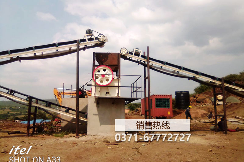 环保砂石生产线展示-河北白沙时产2500吨砂石骨料生产线